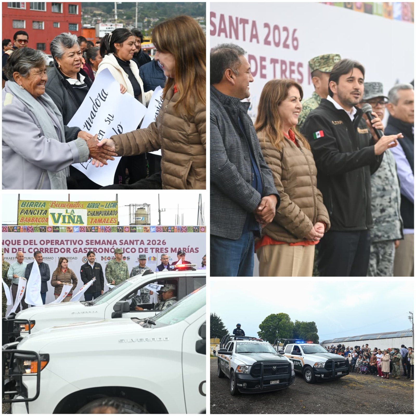 #Morelos TRANSFORMA MARGARITA GONZÁLEZ SARAVIA CORREDOR GASTRONÓMICO DE TRES MARÍAS CON OPERATIVO DE SEMANA SANTA.