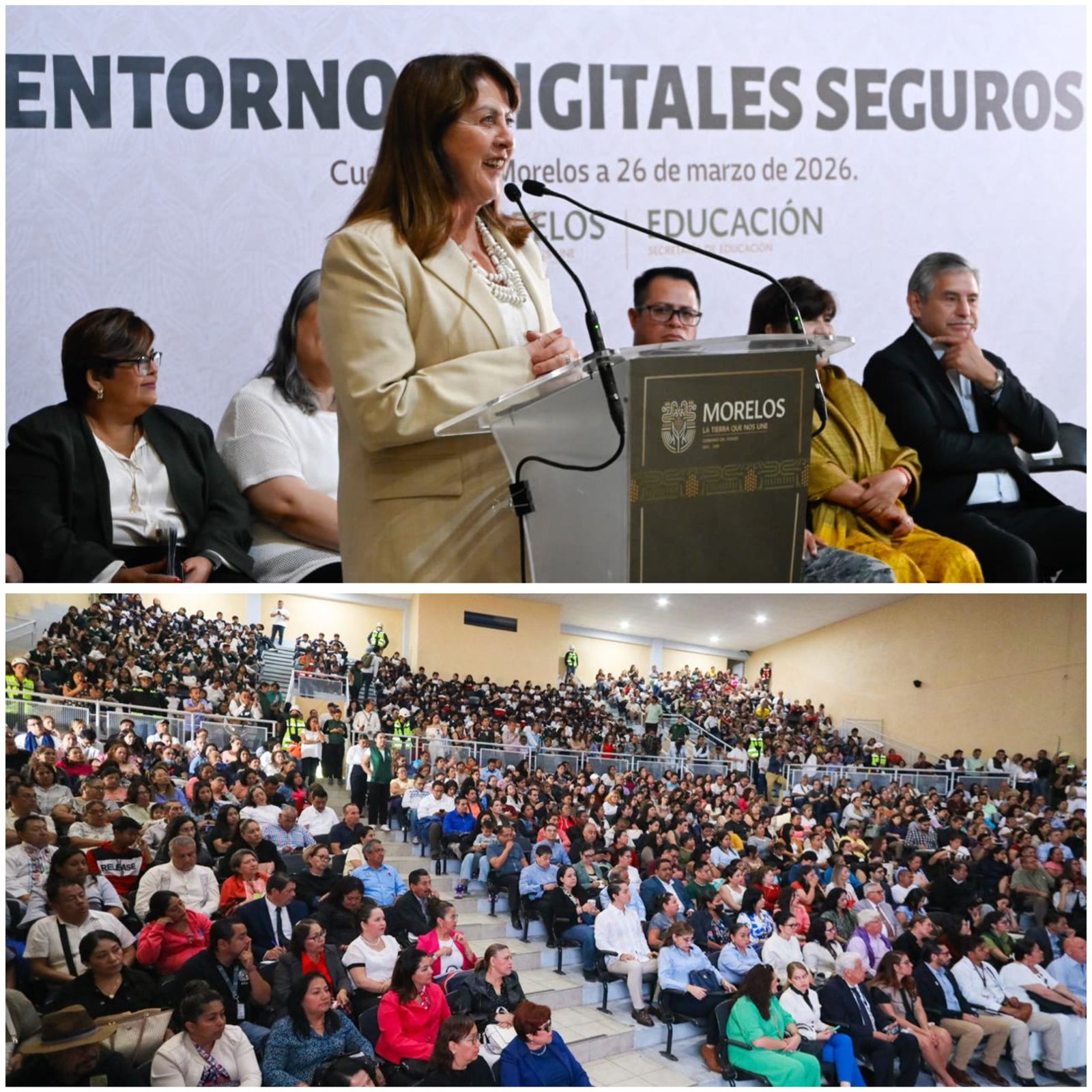 #Morelos MARGARITA GONZÁLEZ SARAVIA, LINEAMIENTOS PARA EL USO RESPONSABLE DE DISPOSITIVOS ELECTRÓNICOS EN ESCUELAS.