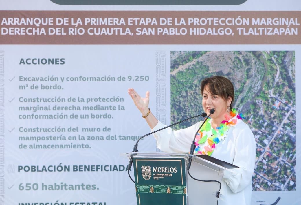 #Morelos GOBIERNO DE MARGARITA GONZÁLEZ SARAVIA GENERA SEGURIDAD HÍDRICA Y APOYO AL CAMPO EN TLALTIZAPÁN.