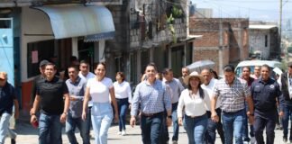 #Jiutepec Mejora ERC el acceso al agua y la movilidad en Jardín Juárez con obras de infraestructura.