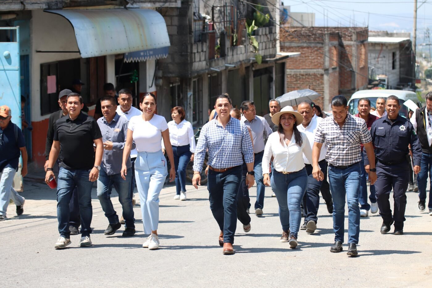 #Jiutepec Mejora ERC el acceso al agua y la movilidad en Jardín Juárez con obras de infraestructura.
