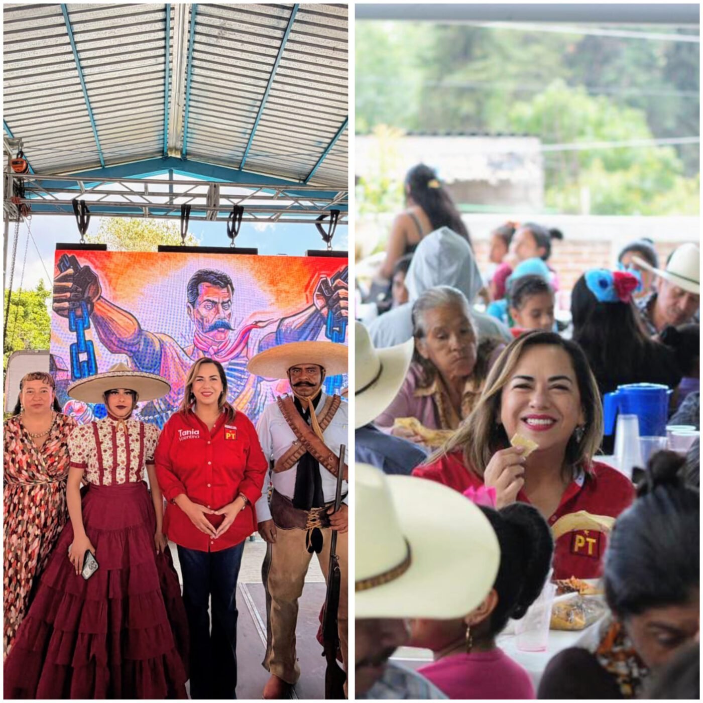 #Morelos Conmemoran a Zapata en Hueyapan; “el legado del general del sur está vigente”: Tania Valentina.