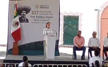 #México Claudia Sheinbaum Pardo en gira por Morelos, promete presas en Ex Hacienda de Chinameca.