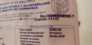 #Cuernavaca “SIN AGUA POTABLE, PERO INCREMENTAN LA TARIFA”: VECINOS.