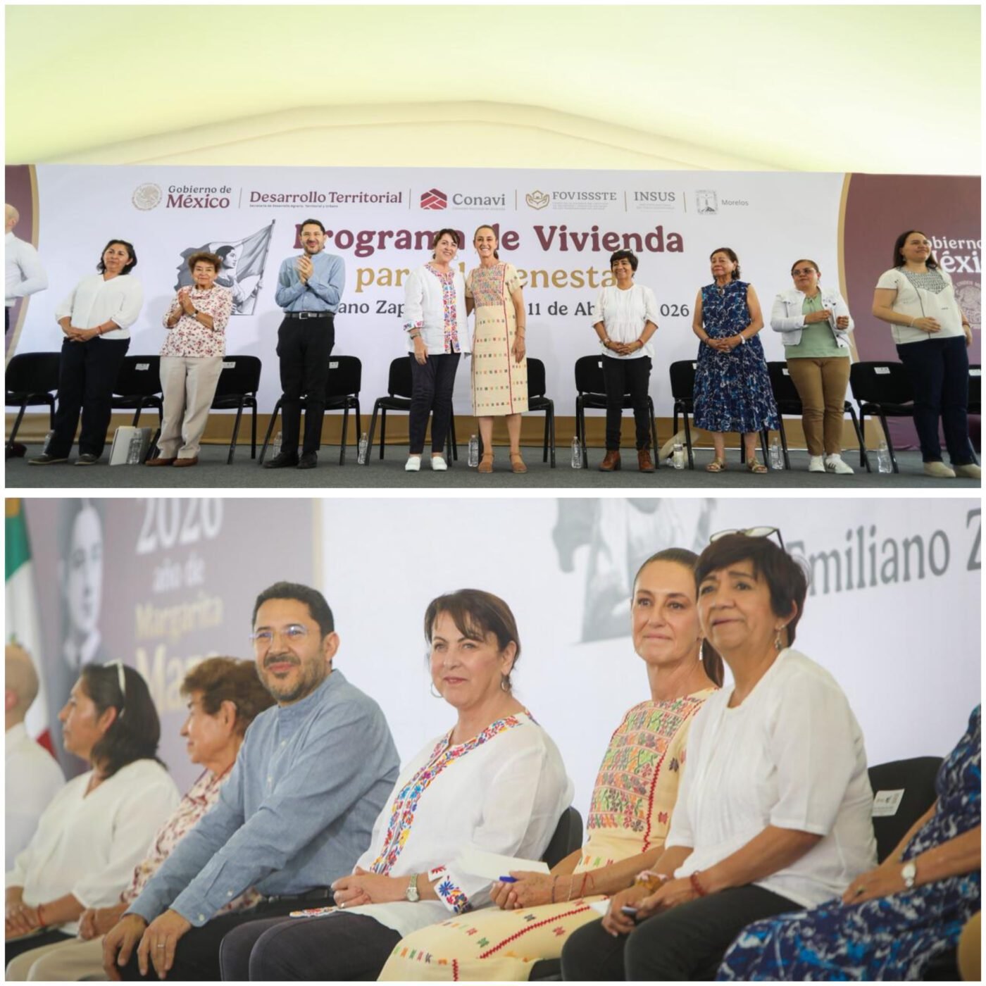 #Morelos DESTACA PRESIDENTA CLAUDIA SHEINBAUM TRABAJO DE LA GOBERNADORA MARGARITA GONZÁLEZ SARAVIA.