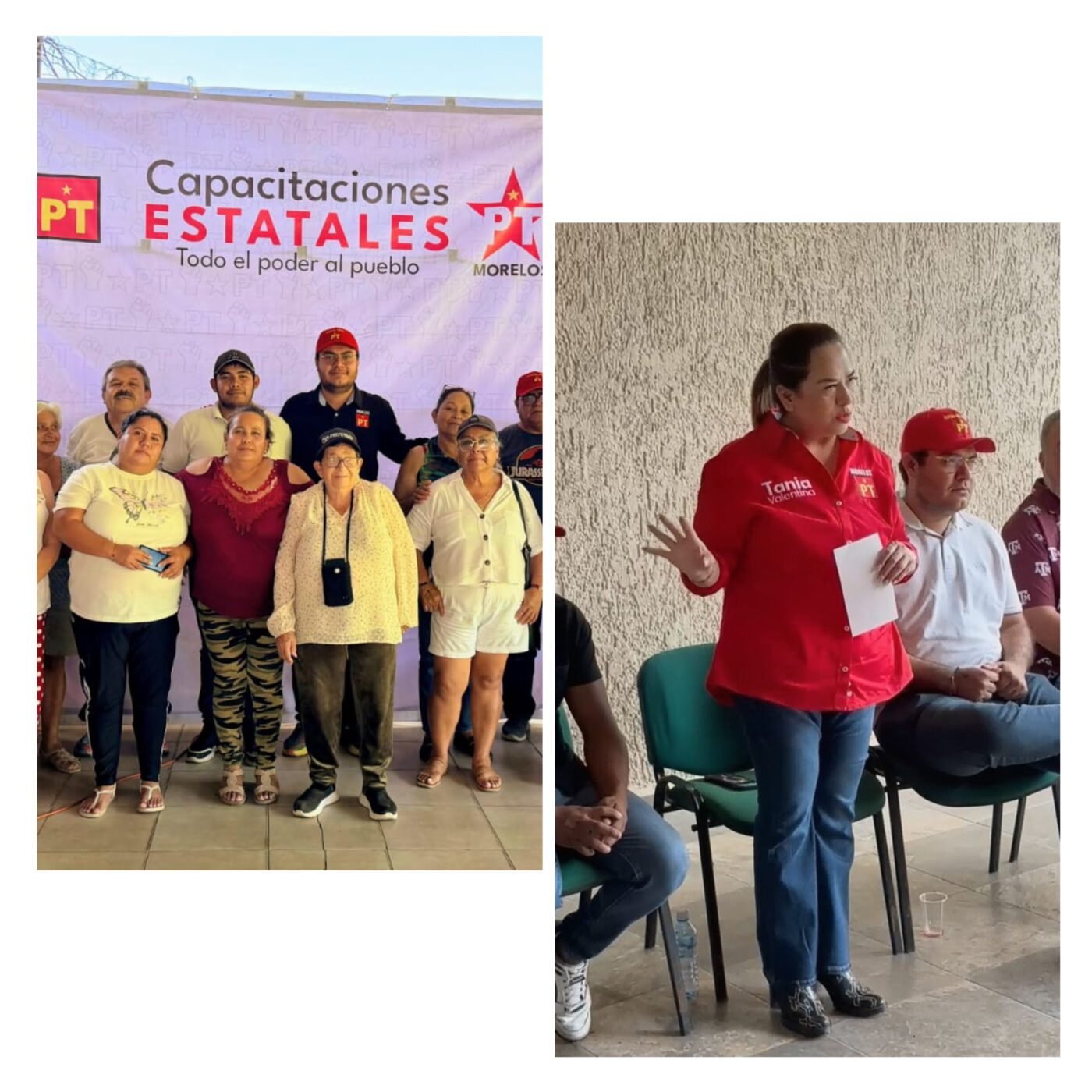 #Morelos Lleva PT capacitación y “mercadito” a familias de Puente de Ixtla.