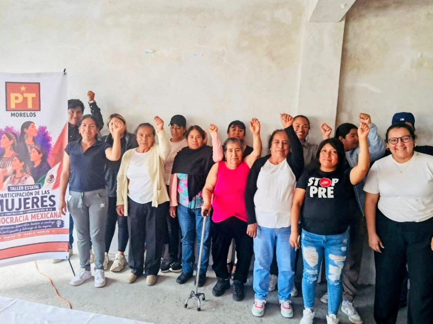 “Militantes de PT, se preparan para ser la mejor opción en las elecciones del 2027”: Tania Valentina Rodríguez.