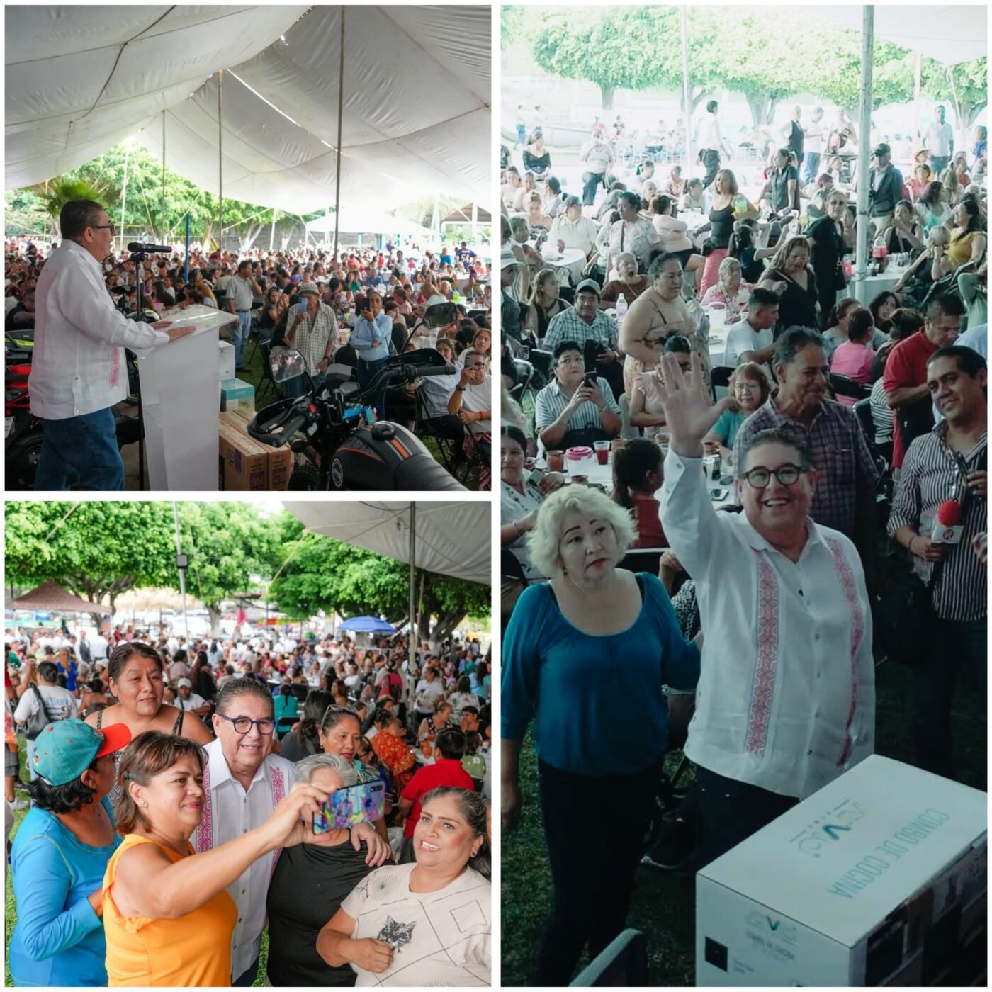 #Cuernavaca VÍCTOR MERCADO, CELEBRÓ EN GRANDE A LAS REINAS DEL HOGAR POR DÍA DE LAS MADRES.