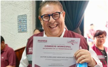 #Cuernavaca Víctor Mercado tomó protesta como titular de la Presidencia del Comité Seccional de Defensa de la Transformación 380.