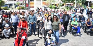 #Sociedad Entrega DIF Jiutepec más de 70 aparatos de asistencia personal a población vulnerable.