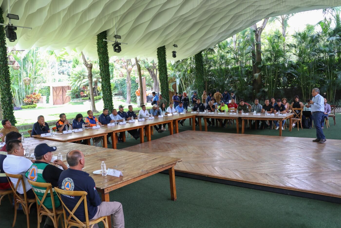 #Jiutepec recibe la cuarta Reunión Estatal de Protección Civil para coordinar acciones ante lluvias.