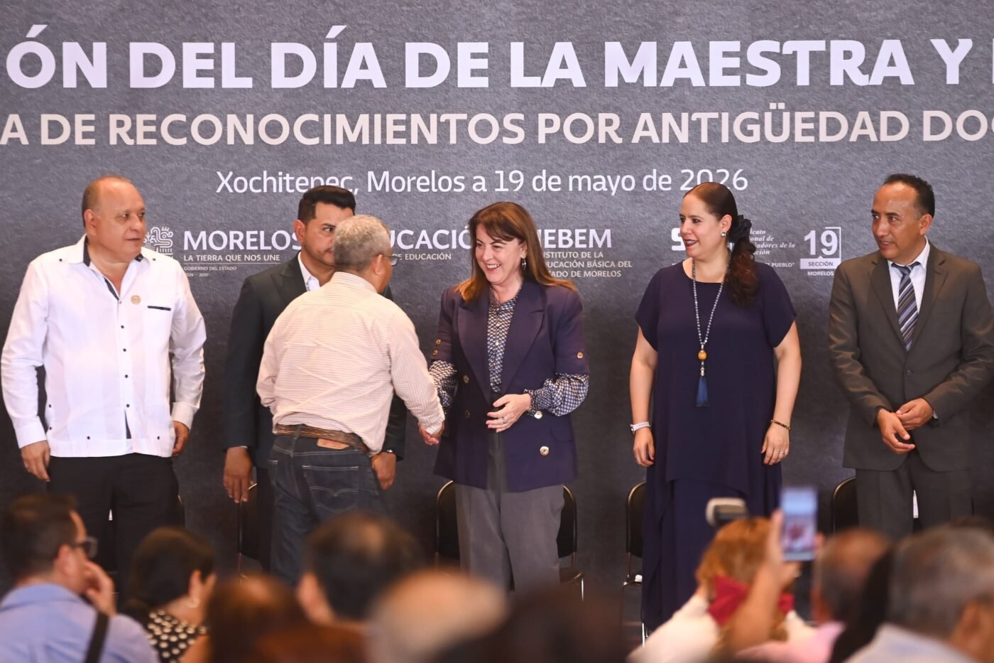 #Morelos “LAS Y LOS MAESTROS; PILARES MÁS IMPORTANTES DEL ESTADO”: MARGARITA GONZÁLEZ SARAVIA.