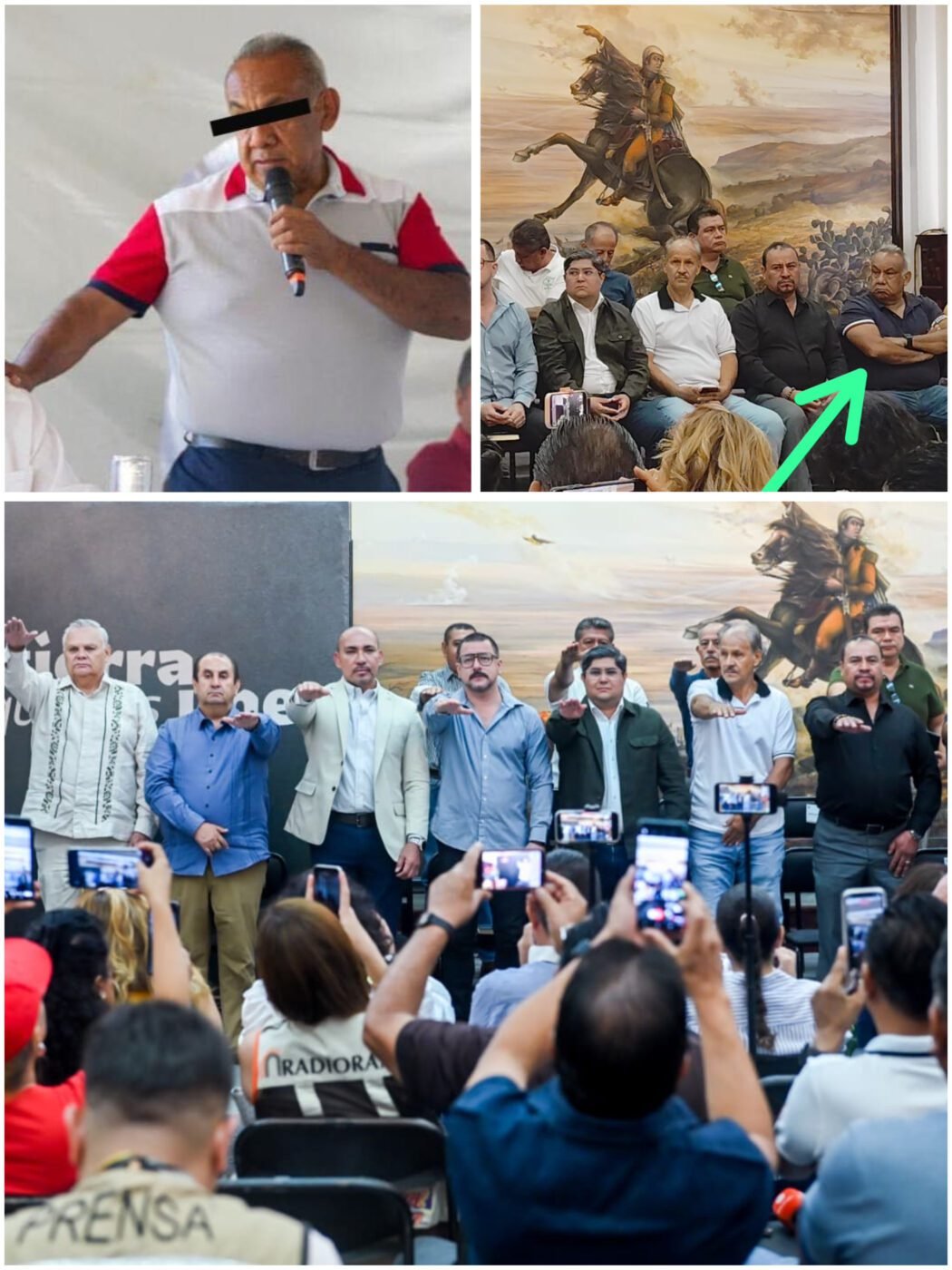 #Enjambre QUERÍA HUIR PROMOTOR DE AUMENTO AL TRANSPORTE.