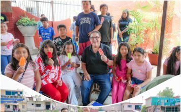 #Cuernavaca VÍCTOR MERCADO ENTREGA UNIFORMES EN INAUGURACIÓN DE LA ESCUELA DE FUTBOL DE LA ESTACIÓN.