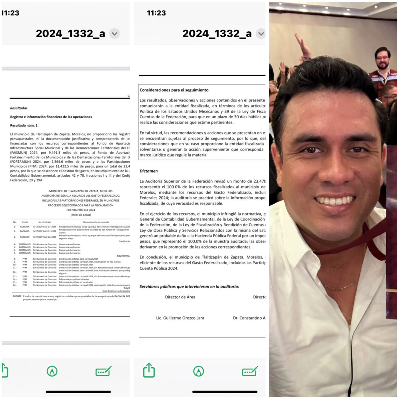 #Tlaltizapán AUDITORÍA: EX ALCALDE GABRIEL MORENO BRUNO LE FALTARON 27 MDP. #Morelos