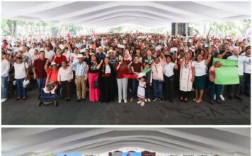 RESPALDA MARGARITA GONZÁLEZ A CLAUDIA SHEINBAUM Y REFRENDA COMPROMISO CON SU PROYECTO DE GOBIERNO.