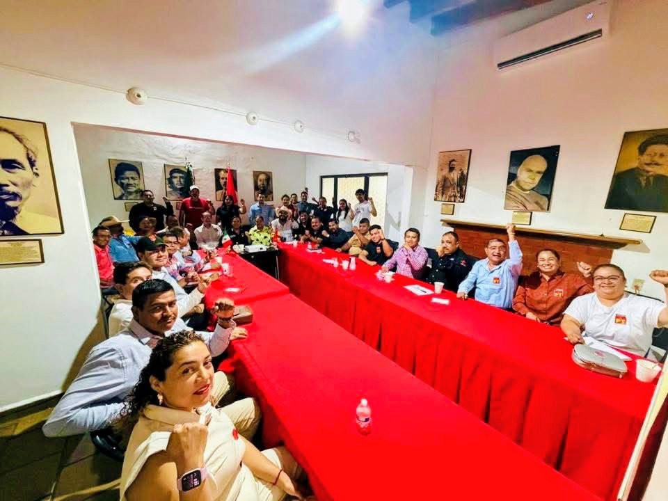 #Partidos Se consolida el PT Morelos con unidad y trabajo en equipo.