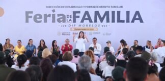 #Morelos FORTALECE MARGARITA GONZÁLEZ SARAVIA EL TEJIDO SOCIAL CON LA FERIA DE LA FAMILIA.