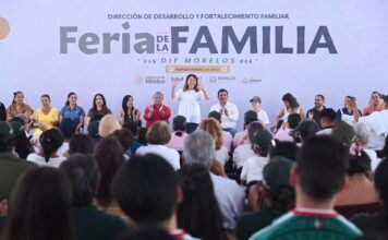 #Morelos FORTALECE MARGARITA GONZÁLEZ SARAVIA EL TEJIDO SOCIAL CON LA FERIA DE LA FAMILIA.