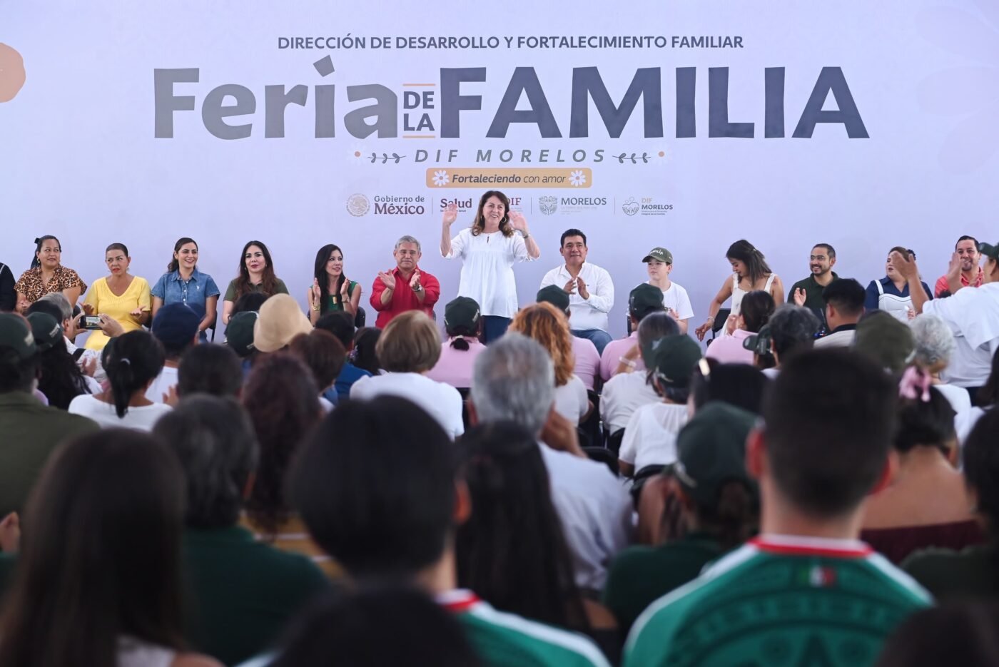 #Morelos FORTALECE MARGARITA GONZÁLEZ SARAVIA EL TEJIDO SOCIAL CON LA FERIA DE LA FAMILIA.