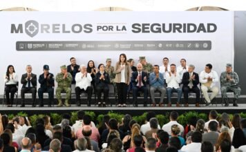 PRESENTA MARGARITA GONZÁLEZ SARAVIA ESTRATEGIA “MORELOS POR LA SEGURIDAD” PARA CONSOLIDAR LA CONSTRUCCIÓN DE PAZ.
