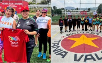 #Impulsa Tania Valentina la activación física y la sana convivencia en los Altos de Morelos.