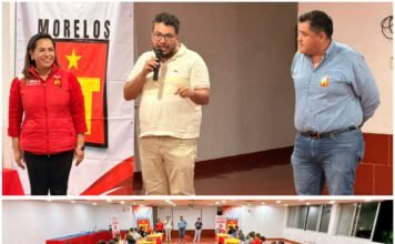 #Morelos Intensifica el PT la capacitación de sus militantes de cara a la elección del 2027.