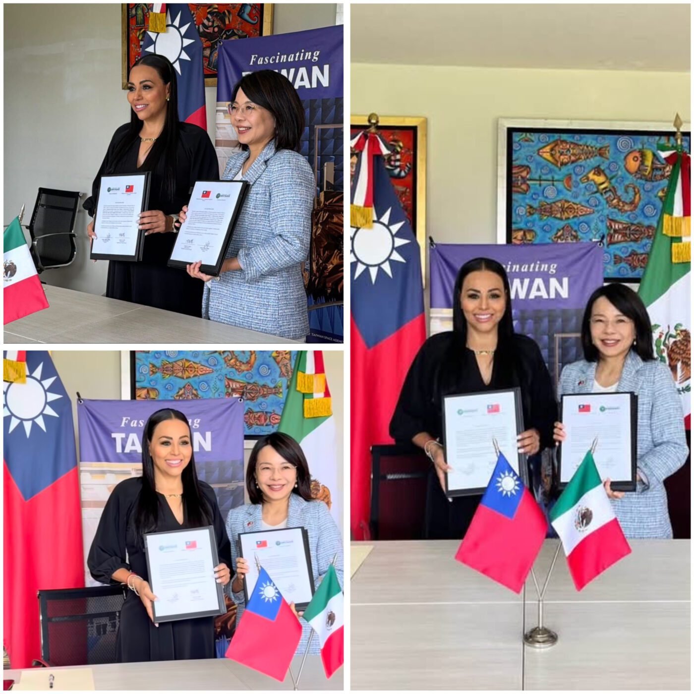 #Cuernavaca SANDRA ANAYA FIRMA CONVENIO CON REPRESENTACIÓN DE TAIWAN EN APOYO A LA EDUCACIÓN.