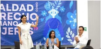 Daniel Martínez Terrazas recibe en Morelos a Paola Espinosa y Adriana Aguilar para dialogar sobre la igualdad de las mujeres.