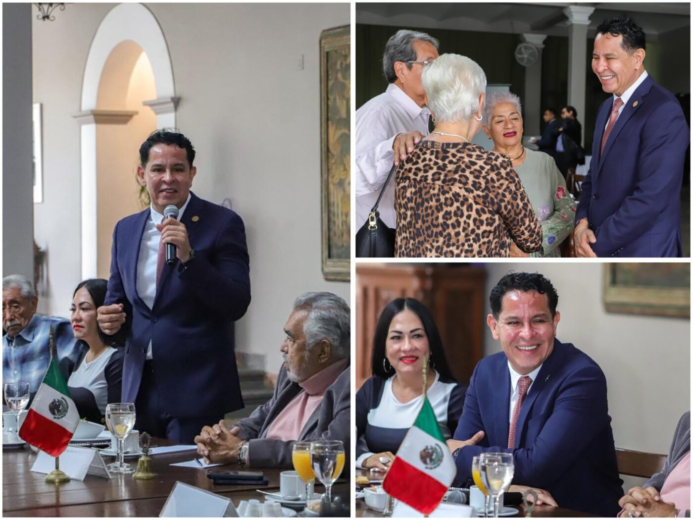 #Morelos ✅|| Juan Ángel Flores Bustamante y empresarios impulsan agenda conjunta por la seguridad.