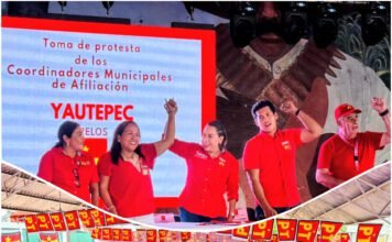 #Sociedad Fortalece PT Morelos su estructura territorial en Yautepec.