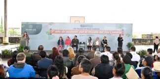 #Ejecutivo A UN AÑO DEL RESCATE DEL RÍO CUAUTLA, PRESENTAN AVANCES HISTÓRICOS EN SU SANEAMIENTO.