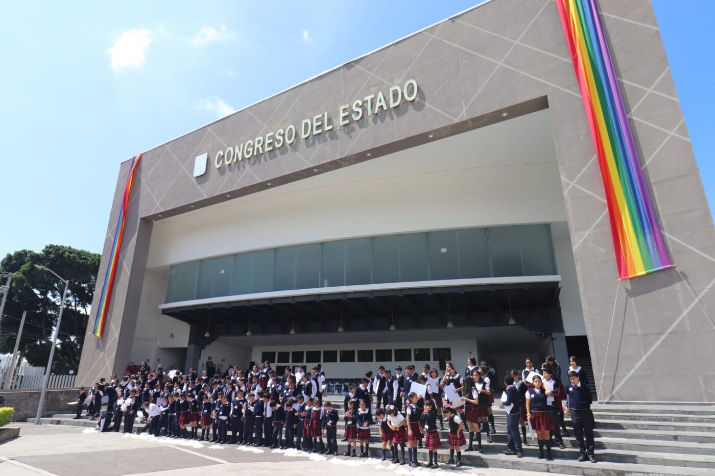 #Educación LAS VOCES DE LA NIÑEZ RESONARON POR LA PAZ EN EL CONGRESO DE MORELOS.