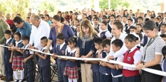 #Morelos RESPONDE MARGARITA GONZÁLEZ SARAVIA A DEMANDA DE LA COMUNIDAD EL ESTUDIANTE CON NUEVA ESCUELA PRIMARIA.