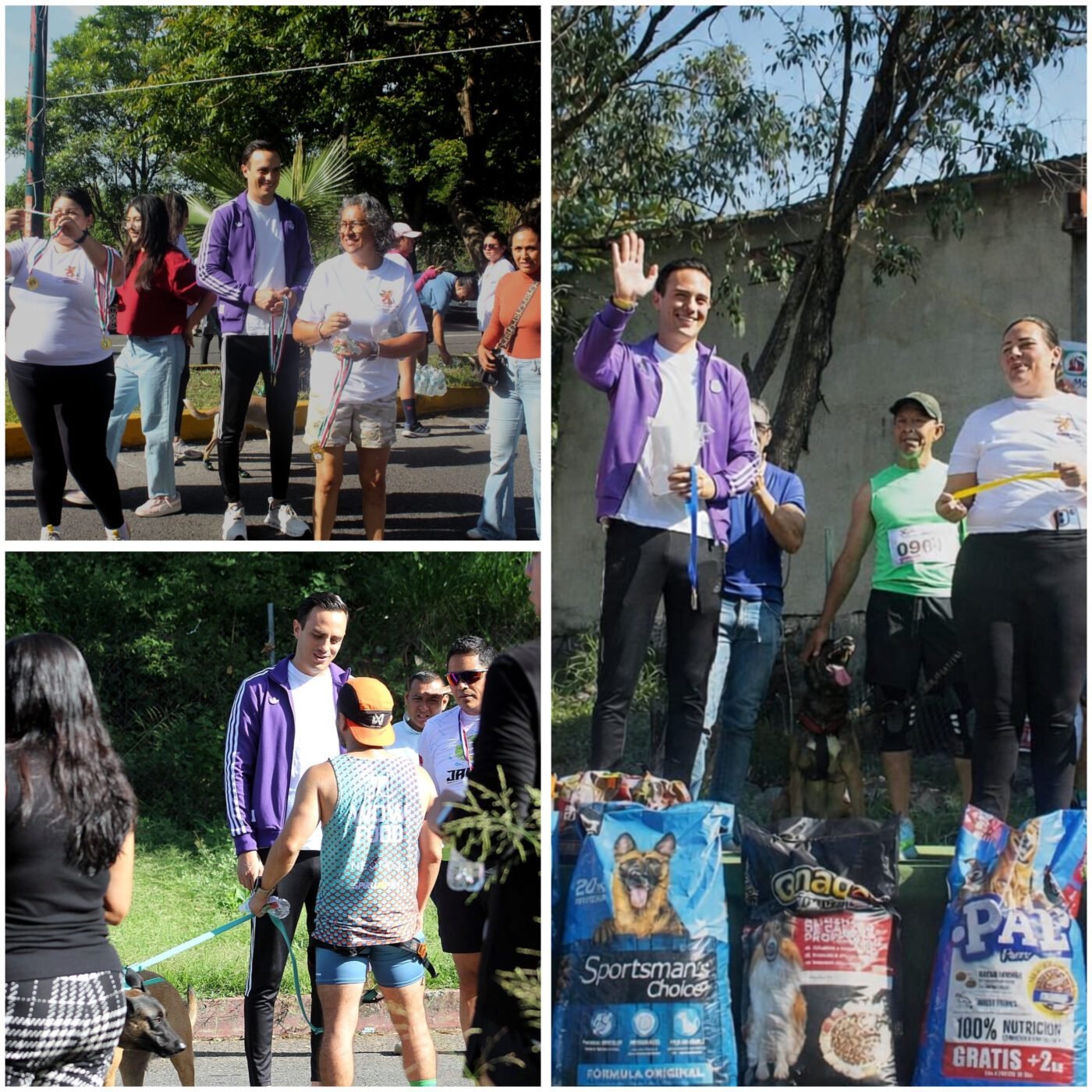 #Sociedad Daniel Martínez Terrazas acompaña el sexto Perrotón en Cuernavaca.