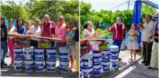 #EnCuernavaca RESPALDA VÍCTOR MERCADO MEJORAMIENTO DE ESPACIOS ESCOLARES EN LA COLONIA CAROLINA.