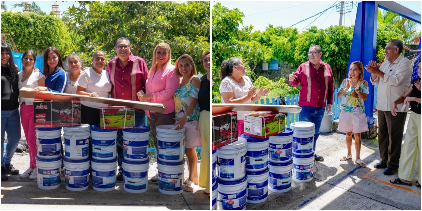 #EnCuernavaca RESPALDA VÍCTOR MERCADO MEJORAMIENTO DE ESPACIOS ESCOLARES EN LA COLONIA CAROLINA.