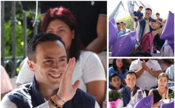 #Cuernavaca Daniel Martínez Terrazas, acompaña a más de dos mil estudiantes en sus graduaciones.