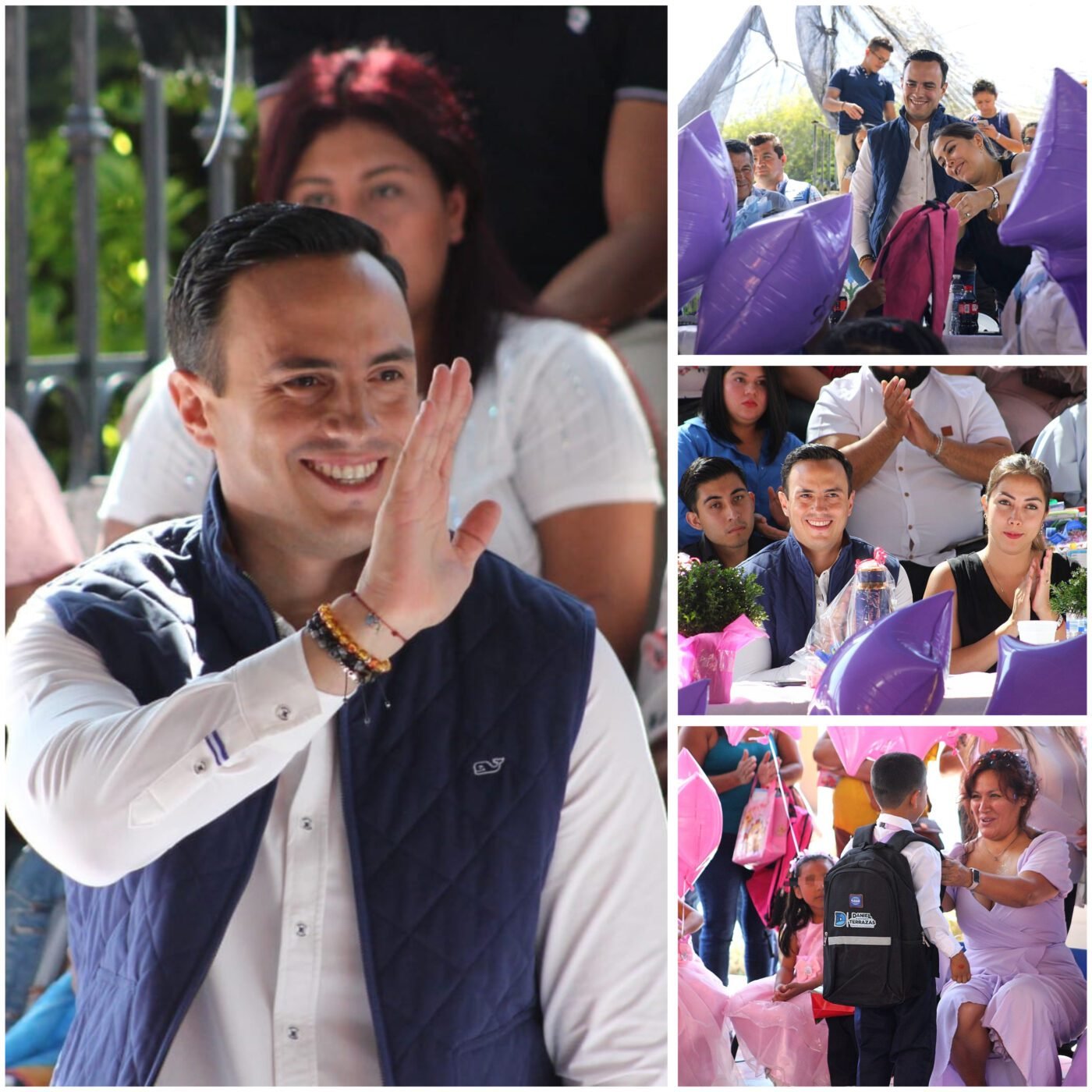 #Cuernavaca Daniel Martínez Terrazas, acompaña a más de dos mil estudiantes en sus graduaciones.