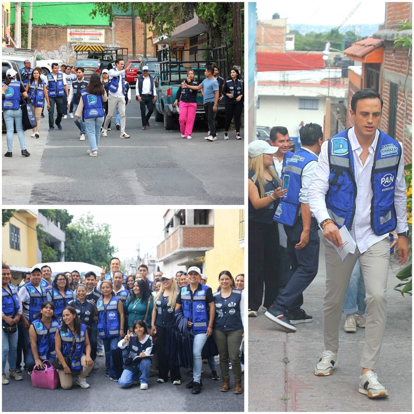 #EnCuernavaca el diputado, Daniel Martínez Terrazas inicia recorridos puerta por puerta en Acapantzingo.