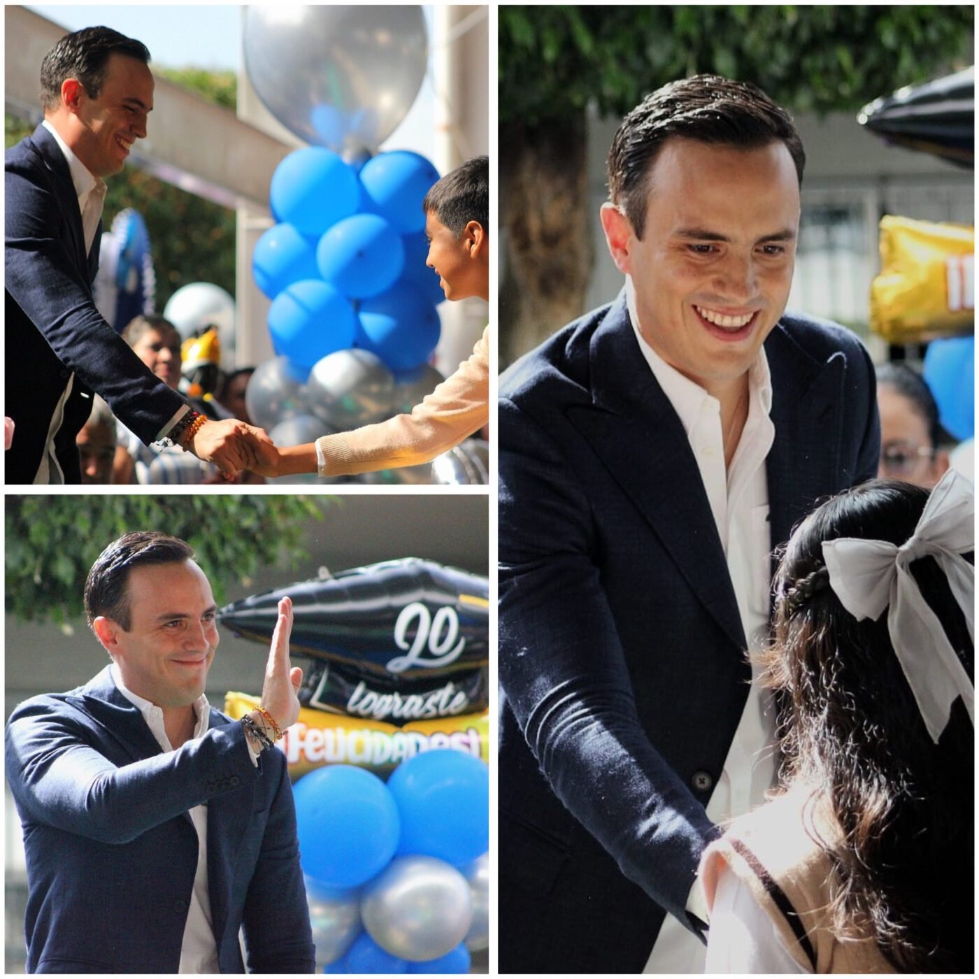 #Cuernavaca Daniel Martínez Terrazas acompaña a más de mil estudiantes en una nueva jornada de graduaciones.
