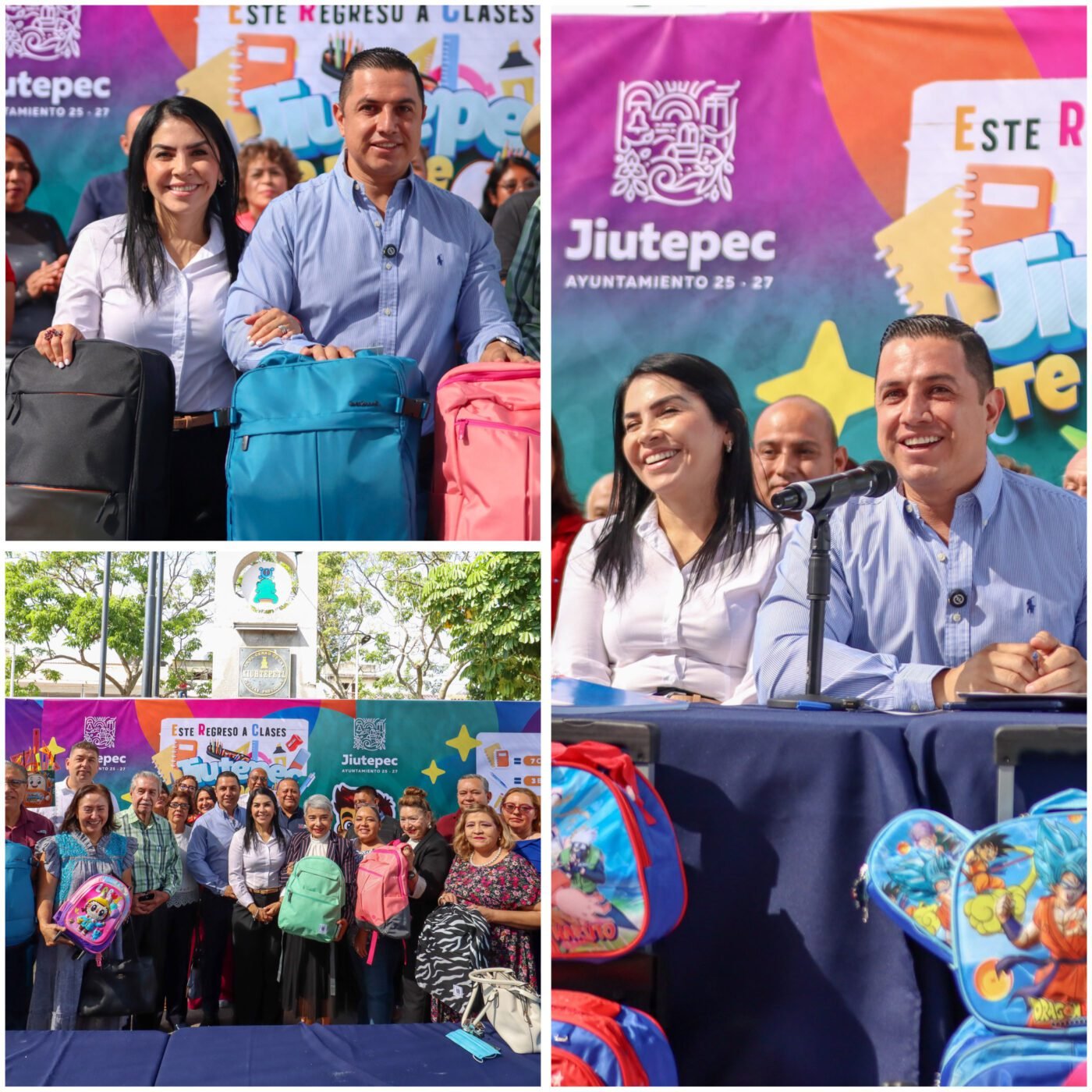 #Educación Mochilas, útiles escolares y servicios gratuitos para este regreso a clases en Jiutepec: ERC.