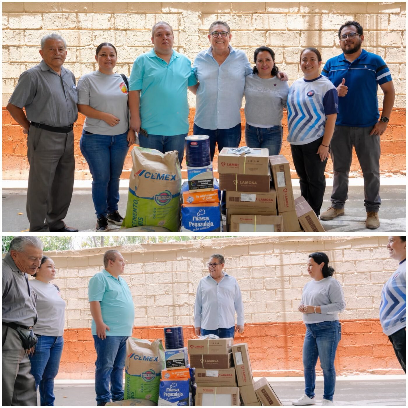 #EnCuernavaca VÍCTOR MERCADO ENTREGA MATERIAL PARA MEJORAR AULAS EN ACAPANTZINGO.