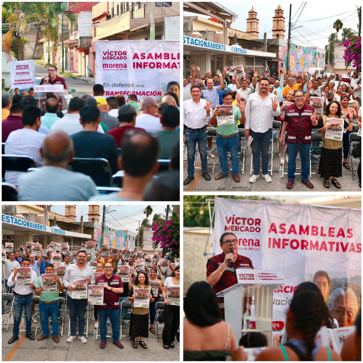 #EnCuernavaca VÍCTOR MERCADO LLAMA A DEFENDER LA SOBERANÍA CON UNIDAD Y PARTICIPACIÓN DEL PUEBLO.