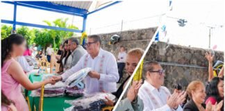 #EnCuernavaca VÍCTOR MERCADO ACOMPAÑA A ESTUDIANTES EN SU GRADUACIÓN DE PRIMARIA.