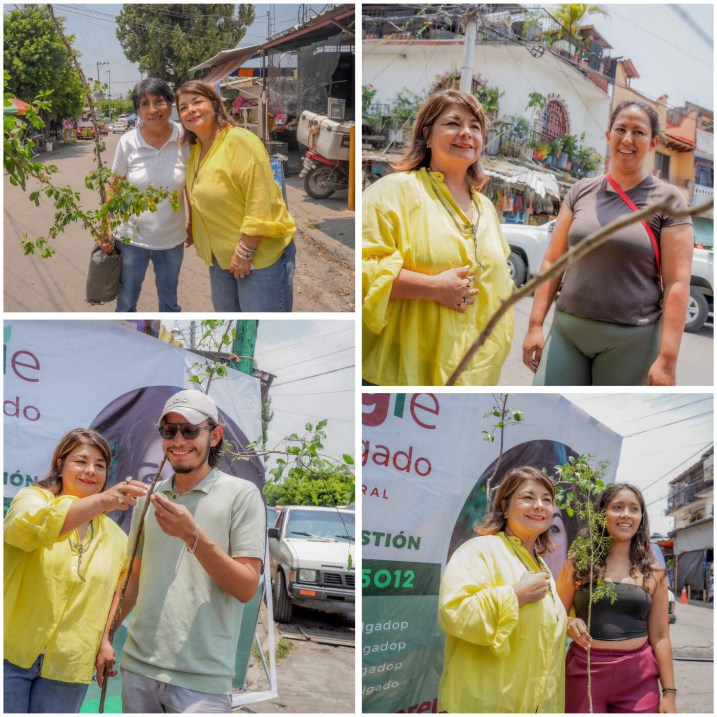 #Capital SE SUMAN COLONIAS DE CUERNAVACA A MEGGIE SALGADO PARA RECUPERAR ESPACIOS VERDES.