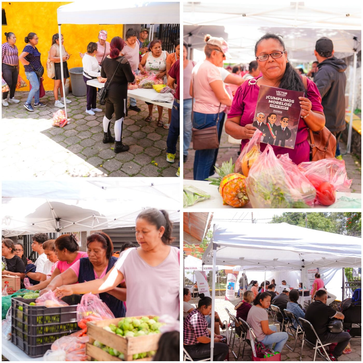 #EnCuernavaca LLEGA UNA NUEVA EDICIÓN DEL MERCADO DEL BIENESTAR A AHUATEPEC