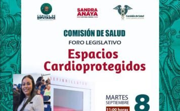 #México FORO: “ESPACIOS CARDIOPROTEGIDOS”, UNA PROPUESTA DE SANDRA ANAYA.