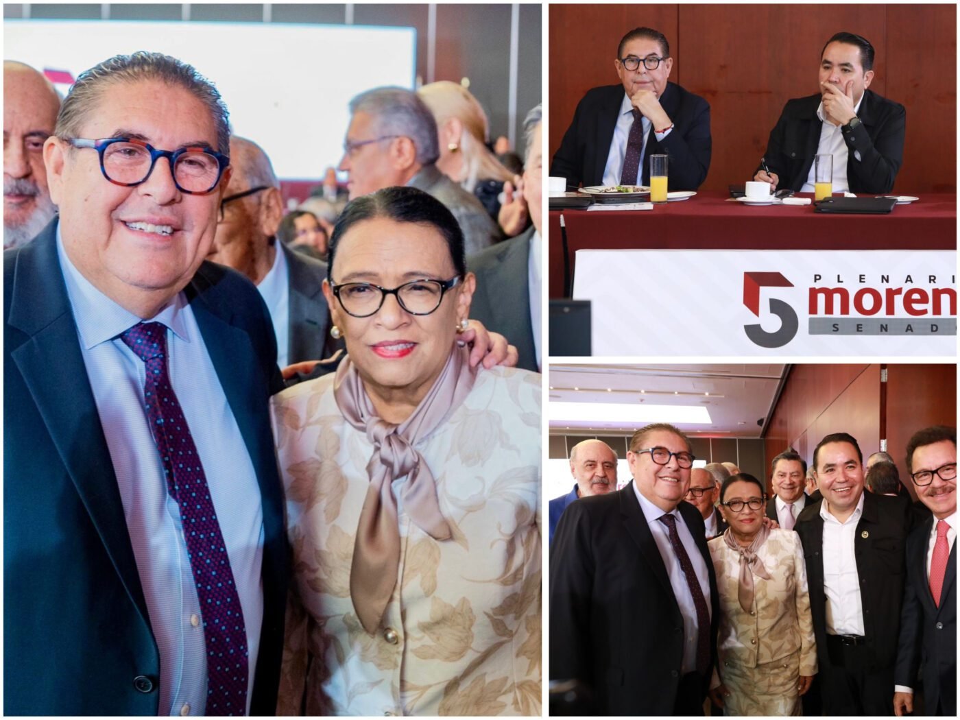 #México PARTICIPA VÍCTOR MERCADO EN LA 5ª ASAMBLEA PLENARIA DE MORENA EN EL SENADO.
