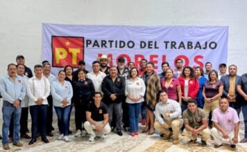#Morelos CON ORGANIZACIÓN Y TRABAJO EN EQUIPO, EL PT AVANZA CON PASO FIRME.